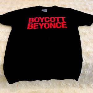 Beyoncé Tour shirt Boycott